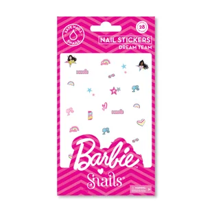 Naklejki na paznokcie dla dzieci Barbie Snails - Dream Team - Zabawki kreatywne - miniaturka - grafika 1