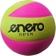 Siatkówka - Piłka siatkowa ENERO Spin Różowo-żółty - miniaturka - grafika 1