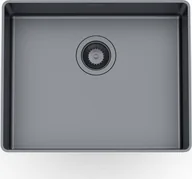 Zlewozmywaki - Foster Zlewozmywak PHANTOM EDGE GUN METAL 50x40 cm - miniaturka - grafika 1