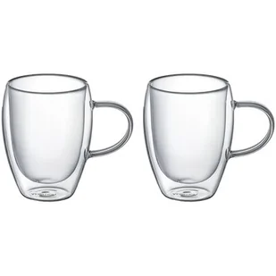 Ambition DOBLE ECO KOMPLET 2 SZKLANEK TERMICZNYCH Z UCHEM 350 ML 96881 - Szklanki - miniaturka - grafika 1