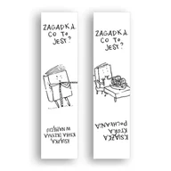 Zakładki do książek - Molom Zakładka kartonowa - Książka trzyma w napięciu - gadżet - miniaturka - grafika 1