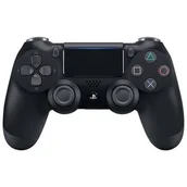Kontrolery gier na PC - Kontroler bezprzewodowy Sony DualShock 4 Black 711719504306 - miniaturka - grafika 1