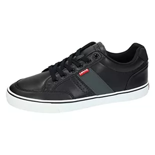 Levis Football and Accessories Turner 2.0, trampki męskie, czarne, 39 EU, czarny, 39 EU - Trampki męskie - miniaturka - grafika 1