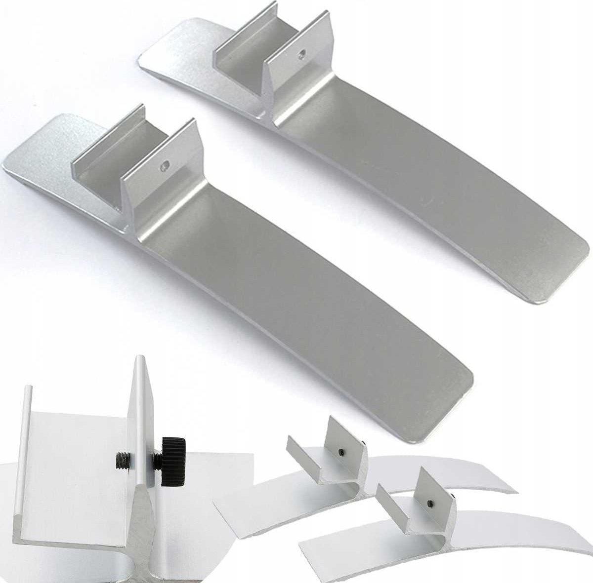 Cronos Nogi metalowe do paneli IR Graphene PRO / Synthelith Srebrne