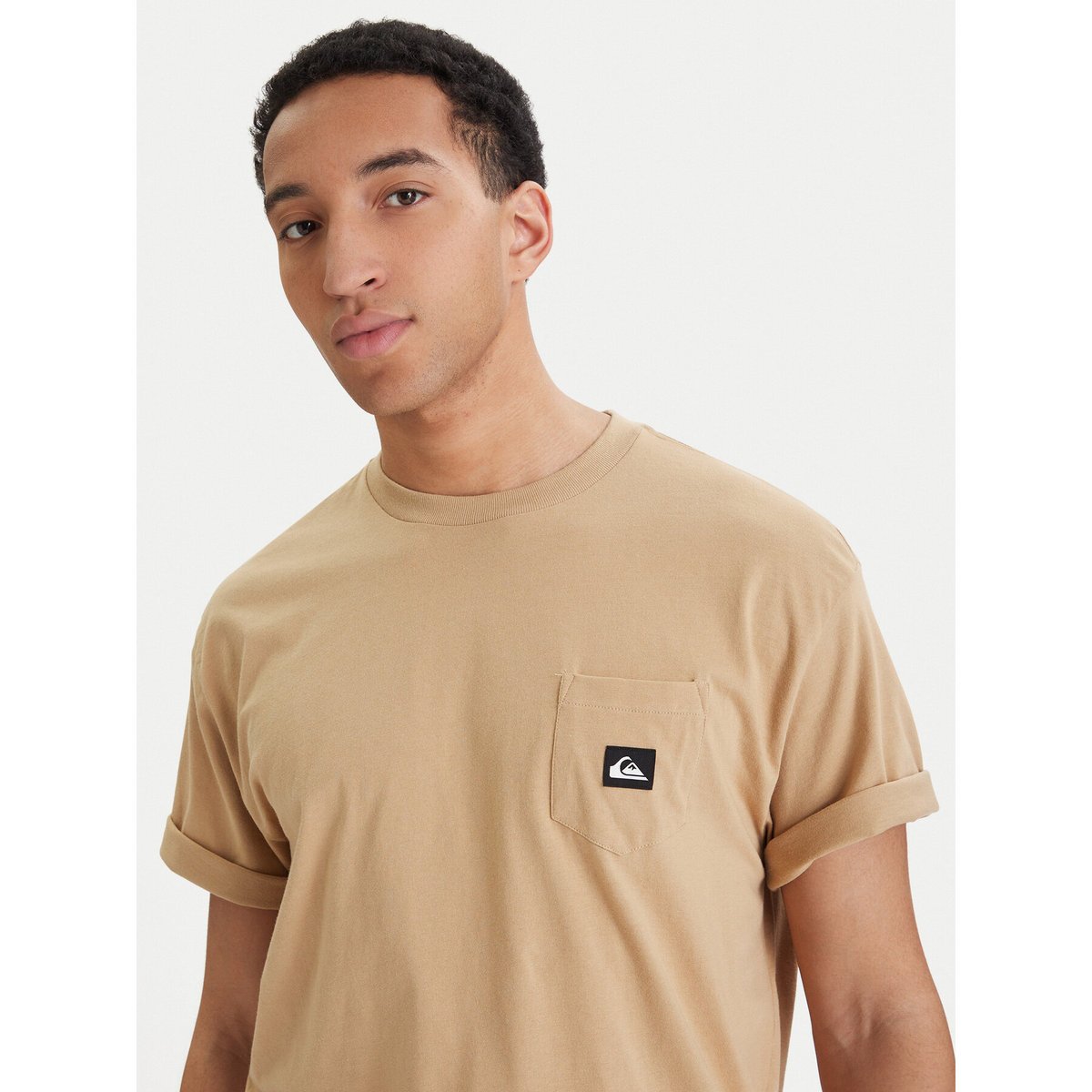 Quiksilver T-Shirt Męskie Beżowy EQYZT08205-CJZ0