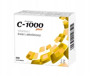 C-1000 Witamina C, 60 kapsułek - Witaminy i minerały - miniaturka - grafika 1