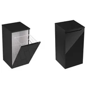 Szafki łazienkowe - Słupek Łazienkowy ETHOS BLACK - ETHC SL 35 1K P - miniaturka - grafika 1