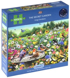 G3 Gibsons Puzzle 100 XXL Sekretny ogród - Puzzle - miniaturka - grafika 1