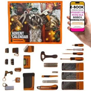 KALENDARZ ADWENTOWY Zestaw Narzędzi Dla Niego Mężczyzny Męża Świąteczny Prezent + EBOOK-3 - Ozdoby bożonarodzeniowe - miniaturka - grafika 1