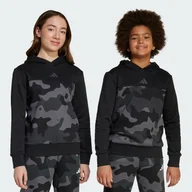 Odzież sportowa dziecięca - Bluza Seasonal Essentials Camo Fleece Hoodie Kids - miniaturka - grafika 1
