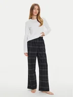 Piżamy damskie - Calvin Klein Underwear Piżama 000QS7420E Kolorowy Relaxed Fit - miniaturka - grafika 1