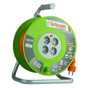 Przedłużacze i rozgałęźniki - HBF SCHMITH bębnowy SCHMITH SPSL-1-40 40 m) - miniaturka - grafika 1