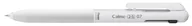 Długopisy - Pentel BXAW375W Calme wielofunkcyjny długopis, 2 wkłady do długopisów 0,35 mm (czarny/czerwony) i 1 ołówek mechaniczny 0,5 mm, znacznie tłumiony dźwięk kliknięcia, do wielokrotnego napełniania, 1 szt - miniaturka - grafika 1