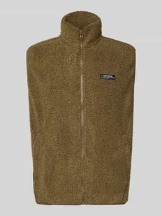Kamizelka z polaru ze stójką i wpuszczanymi kieszeniami - Kamizelki męskie - miniaturka - grafika 1
