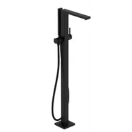 Baterie wannowe i prysznicowe - HANSGROHE 73445670 Tecturis E Jednouchwytowa bateria wannowa, wolnostojąca Czarny Matowy - miniaturka - grafika 1