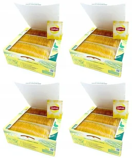 Komplet 4 Sztuk LIPTON HERBATA KOPERTA op 2g x100 szt - Herbata - miniaturka - grafika 1