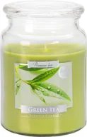 Świece - Bispol Świeca zapachowa w słoju GREEN TEA zielona herbata - miniaturka - grafika 1