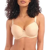 Biustonosze - Freya Idol Formowany biustonosz balkonowy Nude Beige 30FF, CIELISTY, 65H - miniaturka - grafika 1