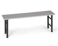 Meble do szkół i przedszkoli - B2B Partner Ławka szatniowa, siedzisko - laminat, nogi antracyt 179613 - miniaturka - grafika 1