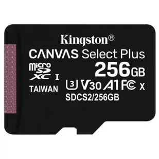 Kingston Canvas Select Plus 256GB (SDCS2/256GBSP) - Karty pamięci - miniaturka - grafika 1