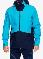 Kurtki narciarskie - Kurtka z membraną La Sportiva Chaser Evo Shell Jkt - tropic blue/deep sea - miniaturka - grafika 1