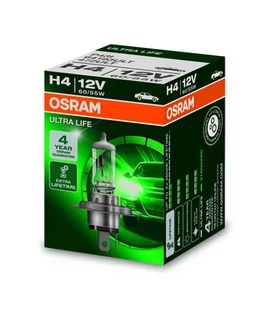 OSRAM 12V H4 60/55W P43t 1 szt Ultra Life 3x dłuższa żywotność - Żarówki samochodowe - miniaturka - grafika 1