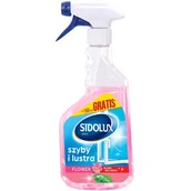 Środki do podłóg i mebli - Płyn do mycia szyb SIDOLUX Crystal Flower 650 ml - miniaturka - grafika 1