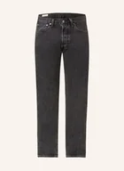 Moda i Uroda OUTLET - Levi's® Jeansy 501 Straight Fit schwarz - miniaturka - grafika 1
