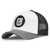 Czapki męskie - Męskie Czapki Oblack Classic Gray Damskie Regulowana czapka baseballowa z siatką - Trucker Hat - miniaturka - grafika 1
