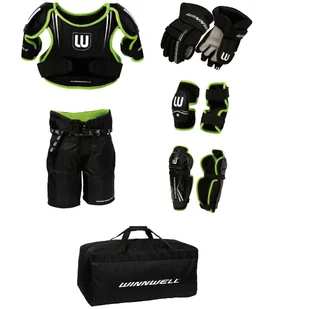 Zestaw ochraniaczy dla dzieci WinnWell  Starter Kit Youth L - Hokej - miniaturka - grafika 1