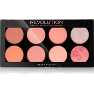 Róże do policzków - Makeup Revolution Makeup Revolution Ultra Blush paleta róży odcień Hot Spice 13 g - miniaturka - grafika 1