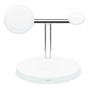 Belkin MagSafe 3-1 Wireless Charger White - Ładowarki do telefonów - miniaturka - grafika 1