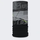 Apaszki i szaliki damskie - Komin wielofunkcyjny z polaru Buff Safety Polar Tivi Grey - miniaturka - grafika 1