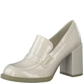 Kapcie damskie - MARCO TOZZI Płaskie kapcie damskie 2-2-24403-20, Powder Patent, rozmiar 38, Powder Patent, 38 EU - miniaturka - grafika 1