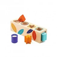 Sortery dla dzieci - Djeco KSZTAŁTY I KOLORY drewniany sorter DJ06202 - miniaturka - grafika 1