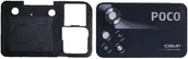 Części serwisowe do telefonów - OCZKO APARATU + RAMKA XIAOMI Poco X4 Pro 5G - miniaturka - grafika 1