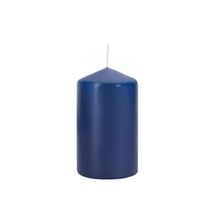 BISPOL Świeca walec SW60/100-056 GRANATOWA, 6 szt - Świece - miniaturka - grafika 1