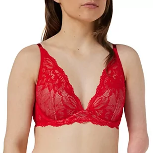 Calvin Klein Damski biustonosz z podszewką, Rustykalny czerwony, 70C - Biustonosze - miniaturka - grafika 1