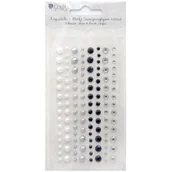 Zabawki kreatywne - DP Craft Kryształki i perły samoprzylepne 120 sztuk Mono Jewels - miniaturka - grafika 1