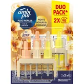 Odświeżacze powietrza - Odświeżacz powietrza AMBI PUR 3Volution RF Złota Orchidea 20 ml (2 sztuki) - miniaturka - grafika 1