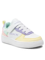 Buty dla dziewczynek - Skechers Sneakersy Sport Court 92 310156L/WMLT Biały - miniaturka - grafika 1