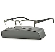 Okulary korekcyjne, oprawki, szkła - Plusy okulary do czytania metalowe Montana MR87 moc: +1 - miniaturka - grafika 1