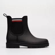 Kalosze damskie - TOMMY HILFIGER RAIN BOOT ANKLE ELASTIC - Tommy Hilfiger - miniaturka - grafika 1