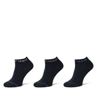 Skarpetki męskie - Zestaw 3 par niskich skarpet męskich Emporio Armani EM000550 AF12276 MB154 Granatowy - miniaturka - grafika 1