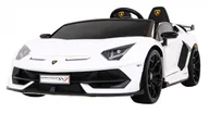 Pojazdy elektryczne dla dzieci - NoName Pojazd Lamborghini SVJ DRIFT Biały PA.SX2028.BIA - miniaturka - grafika 1