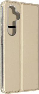 Dux Ducis Skin Pro Etui Do Samsung Galaxy A54 5G Pokrowiec Z Klapką Portfel Na Kartę Podstawka Złote - Etui i futerały do telefonów - miniaturka - grafika 1