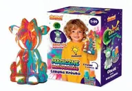 Zabawki kreatywne - Dumel Magiczne malowanie Lampka Krówka - miniaturka - grafika 1