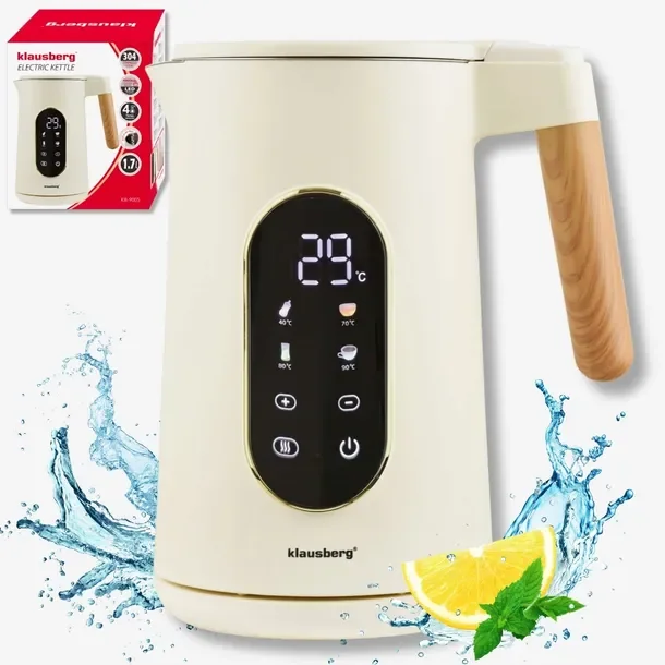 CZAJNIK ELEKTRYCZNY bezprzewodowy szklany podświetlany 1,7 l mocny 2200 w