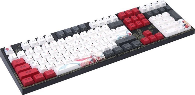 Triton Varmilo VEA108 Beijing Opera Gaming Tastatur, MX-Brown, weie LED - US Layout A26A028A2A0A01A025