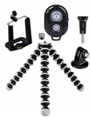 Statywy fotograficzne - Zestaw Statyw Giętki Uchwyt Telefon Gopro Pilot Smartfon - miniaturka - grafika 1